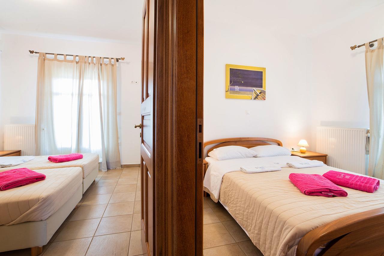 Villa San Dimitrio House On The Beach Логарас Екстериор снимка